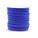 Stitched elastic Ibiza cord 4mm Cobalt blue